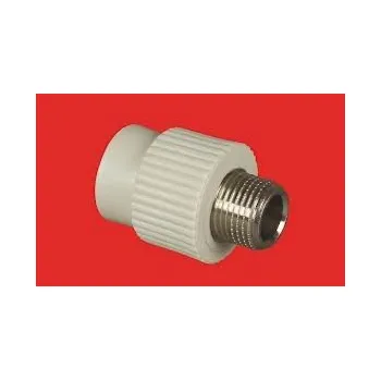 Vodovodní potrubí Přechod PPR kovový závit vnější 25x1/2"