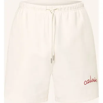 Calvin Klein Jeans Pánské Šortky Z Mikinové Látky, režná, 50