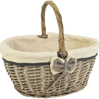 Úložný box Košík šedý velký P0807/V