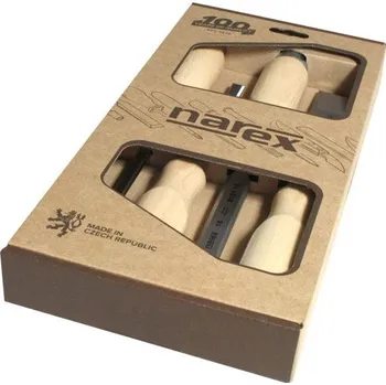 Dláto Narex Dláto ploché sada 4 díly WOOD LINE PROFI, 6-26