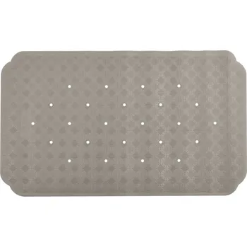 Protiskluzová podložka Spirella Protiskluzová podložka do vany RUBY, šedá, 70 x 40 cm