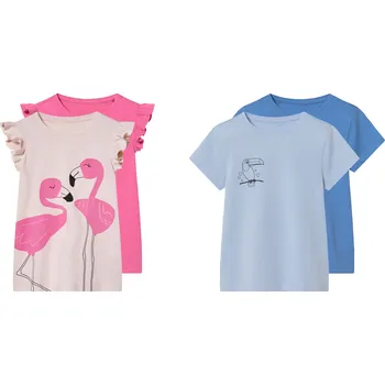 Dívčí oblečení lupilu® Dívčí triko, 2 kusy