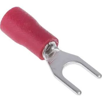 Síťový kabel Vidlička kabelová 4,3mm červená (SVS 1,25-4)