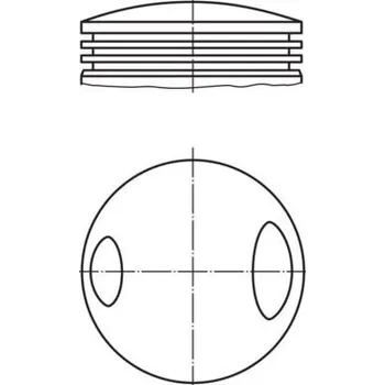 Píst motoru Píst MAHLE 503 18 00