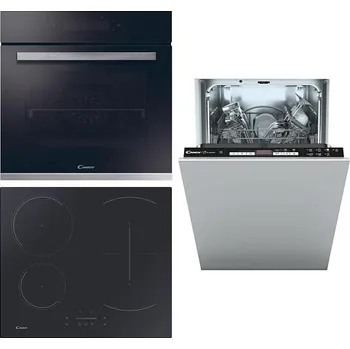 Set domácích spotřebičů Candy FCT858 XRWF + Indukční deska Candy CTP6SC4/E14U + Myčka Candy CDIH 1L949 + DOPRAVA ZDARMA
