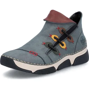 Dámské kozačky Dámská kotníková obuv RIEKER 45983-14 modrá W5 39