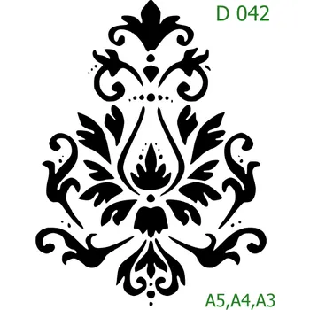 Šablona D 042 - A4 , Lepící fólie