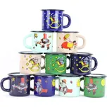 Belis Hrnek dětský smalt 7 cm, Večerníček mix dekor