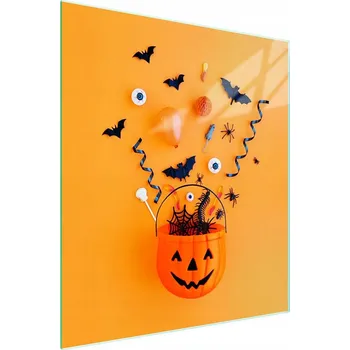 Obraz SKLENĚNÁ DESKA NA KRÁJENÍ 45x52 Pop Art. Z TVRZENÉHO SKLA 7v1