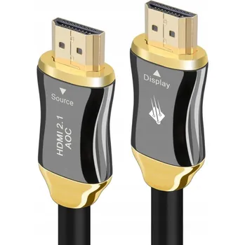 Video kabel Kabel ELECTRONICA 4U Kabel optyczny przewód HDMI 2.1 AOC HDR 50m HDMI - HDMI 50 m