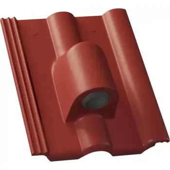 betonová krytina KMB BETA Samet taška hadicových prostupů višňová