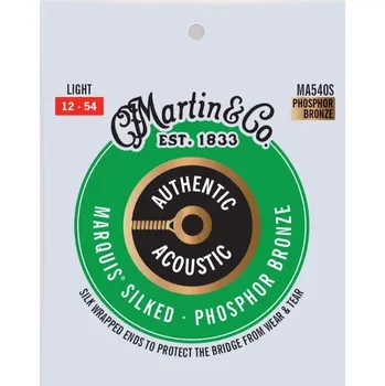 Příslušenství pro strunný nástroj MARTIN Authentic Marquis 92/8 PB .012/.054