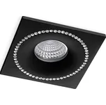 Azzardo Simon Square zápustné svítidlo 1x GU10 50W bez zdroje 9,8cm hranaté IP20, černé