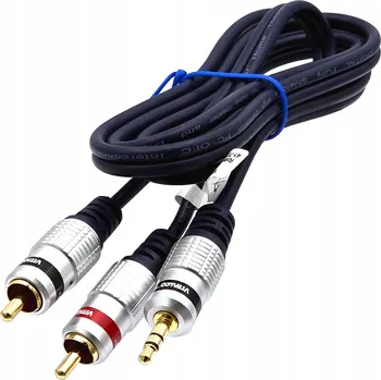 Audio kabel Kabel Vitalco JKD10 minijack (3,5 mm) - 2x RCA (cinch) 2,5 m