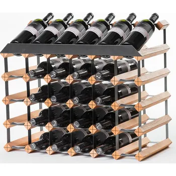 Stojan na víno RAXI Classix 5030T 30 lahví buk