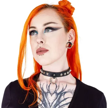 Přívěsek obojek POIZEN INDUSTRIES - SYBIL - BLACK