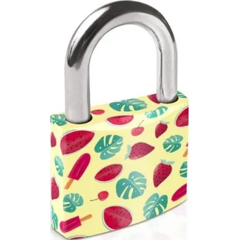 Tokoz EMOTION Summer - designový visací zámek pro děti, vzor léto