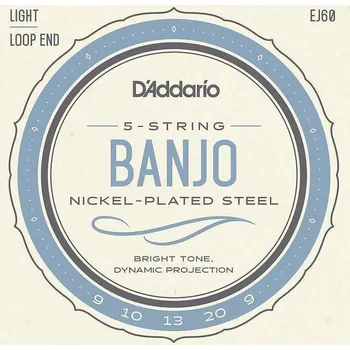 Strunný nástroj D’Addario EJ60 .009/.020