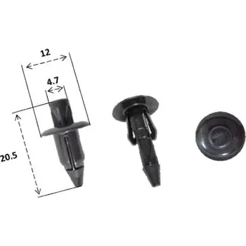 Plastový nýt RMS 121832005 SUZUKI DR-Z 70 2008-2017