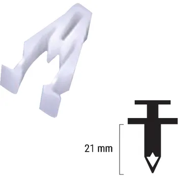 Plastový nýt RMS 121832012 HONDA CBR 250 ( ABS ) 2011-2018