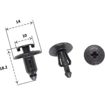 Plastový nýt RMS 121832003 HONDA CBR 600 RR 2003-2016