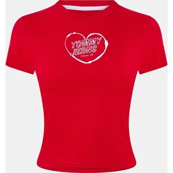 Dámské oblečení Tričko Tommy Jeans Sapphire Red 1149334 12 (M)