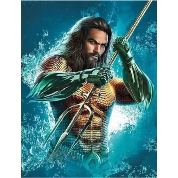 Diamantové malování Diamantové malování - Aquaman (50 x 70)