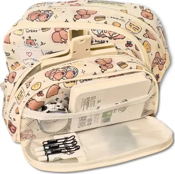 Penál J&W Penál Ebragundia béžová One size