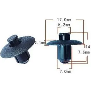 Plastový nýt RMS 121832010 YAMAHA XV 1700 Road Star Warrior 2003-2004