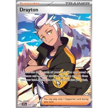 Karetní hra Pokémon SSP 232/191 Drayton - Surging Sparks