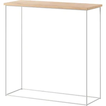 Konferenční stolek ADRK Konzolový stolek MILAN W-OL 80, dub lancelot/bílá