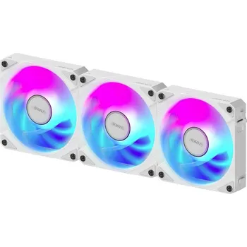 Počítač Gigabyte GP-ECFAN1203 ICE PC větrák s krytem bílá (š x v x h) 120 x 25 x 120 mm