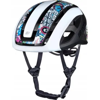 Cyklistická přilba Force Helma Neo Vivid bílo-černá L-XL (58-63 cm)