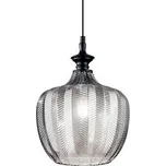 Ideal Lux LORD SP1 závěsné svítidlo 1x E27 60W bez zdroje 23cm IP20, kouřové