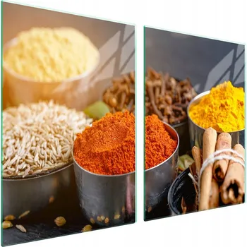 Obraz Skleněná ochranná deska na sporák 2x45x52 cm Kuchyně