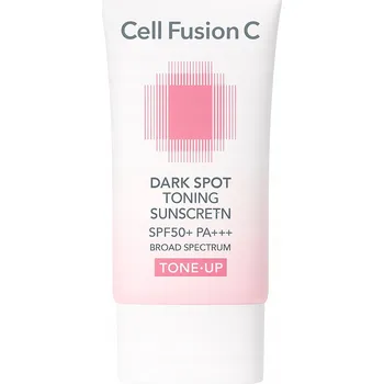 Přípravek na opalování Cell Fusion C Tonizující opalovací krém na tmavé skvrny SPF50+ PA +++ 2 x 35ml