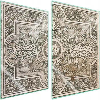 Obraz Skleněná ochranná deska na sporák 2x35x52 Vintage