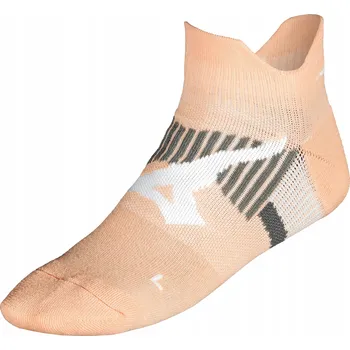 Pánské ponožky Běžecké Ponožky Mizuno DryLite Race Mid v barvě meruňkové ledové L
