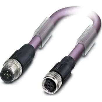Phoenix Contact Bus kabel, Pravý úhel, A: Samec, A: M12, Pravý úhel, B: M12, 1m