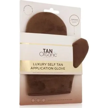 Samoopalovací přípravek TanOrganic Luxury Self Tan Application Glove peelingová rukavice unisex