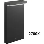 Philips 16485/93/P0 Bustan venkovní sloupkové LED svítidlo 2x4,5W 1000lm 2700K 40cm IP44, antracitové