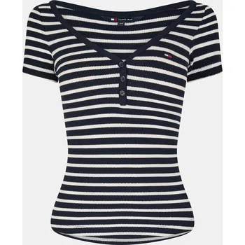 Dámské tričko Tričko Tommy Jeans Navy Stripe 1149333 12 (M)