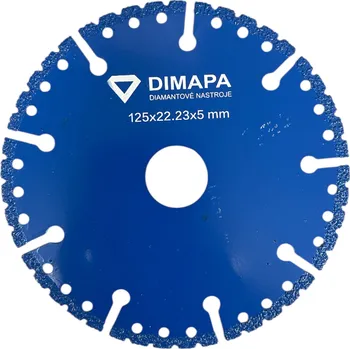 Řezný kotouč Diamantový univerzální řezný kotouč (100mm-350mm) DIMAPA ESCAPE Velikost: 125 mm