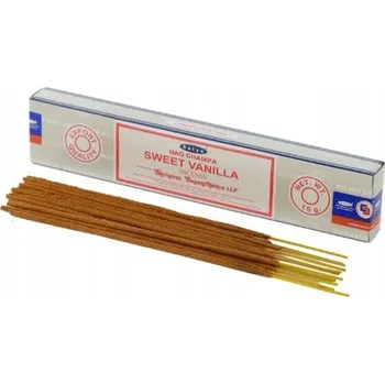Vonná tyčinka Vonné tyčinky Satya Sweet Vanilka Nag Champa Sladká Vanilka