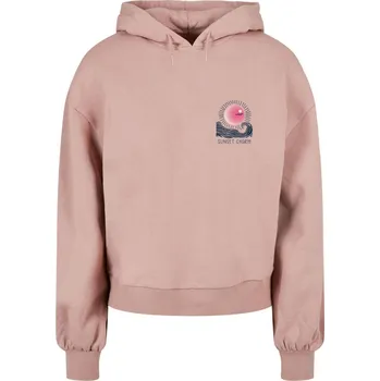 Pánská bunda Ladies Sunset Charm Oversized Hoody - duskrose 3XL