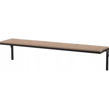 police Ikea FJÄLLBO Police nástěnná, černá 101x20 cm