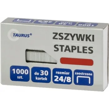 Spona do sešívačky Sešívací sponky TAURUS 24/8 1000 kusů