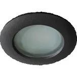 Azzardo EMILIO koupelnové podhledové svítidlo 1x GU10 50W bez zdroje 9,1cm kulaté IP54, černé