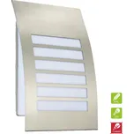 Prezent PRISMA venkovní nástěnné svítidlo 2x E27 11W bez zdroje IP44, nerezová ocel