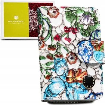 Peterson peněženka z pravé kůže, vícebarevná - dámská